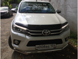 Дефлектор капота Toyota Hilux Revo 2015-
