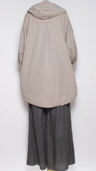 Ветровка  "ТЕКСТ" бежевая