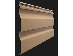 САЙДИНГ PREMIUM, КОРАБЕЛЬНЫЙ БРУС D4.5D, КАПУЧИНО