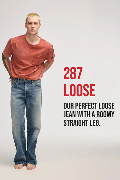 Джинсы Lucky Brand 287 Loose