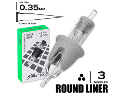 3 RLLT/0.35 - Round Liner Long Taper "EZ FILTER V2"