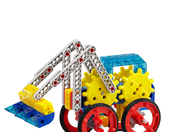 Занимательные шестеренки «Транспорт». (118 деталей). Набор конструкторский.