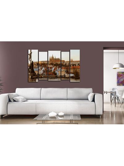 Модульная картина "Столица Чехии"