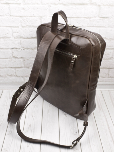 Кожаный рюкзак Lanciano Premium brown (арт. 3066-52)
