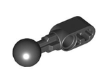 Technic, Liftarm, Modified Ball Joint Straight 1 x 2, Black (64276 / 4537514)