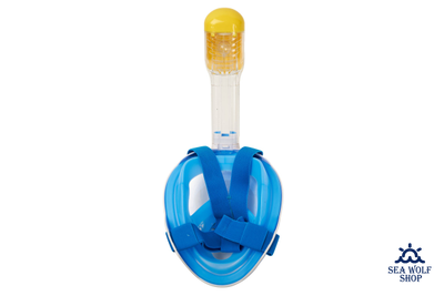 Маска полнолицевая Scuba Brothers Venom Blue с креплен. д/камеры L/XL !promo