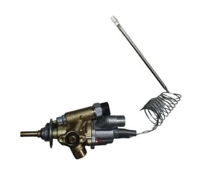 Кран горелки духовки DARINA GM141, 241, 341, 441 с термостатом и газ-контролем (T4-N0-04-342-83-342L) 2-ход