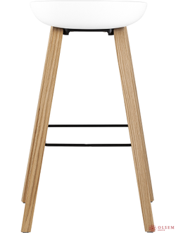 Стул барный LIBRA белый