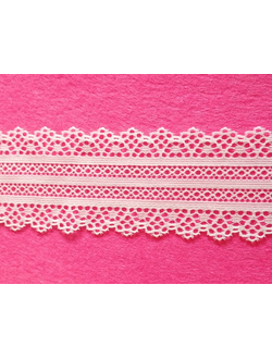 Кружевная тесьма стрейч, 48 мм, арт. ST50010