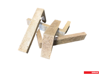 Угол "ЛОНГБРИК", 235*110*20мм (+/-2%), бетон, цв.Бежевый штукатур, уп.1,2м/п (24шт)(13кг)(36уп)