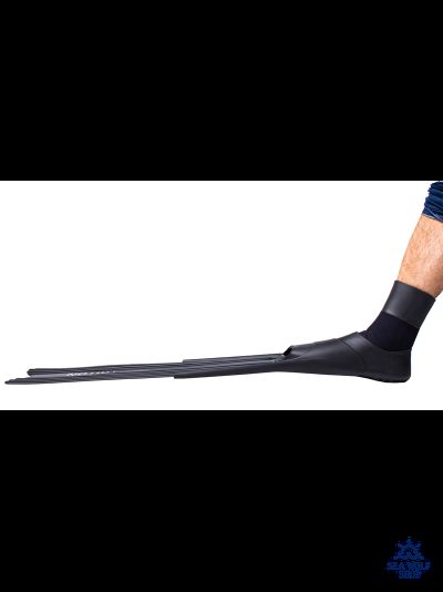 Ласты длинные 43/44 Marlin TRITON сред.жестк. black L