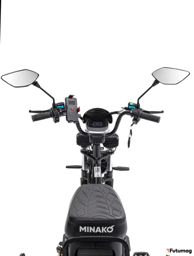 Электровелосипед Minako Titan 2.0 60V30AH желтый