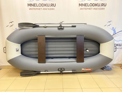Надувная лодка Таймень LX 290 НД графит/светло-серый