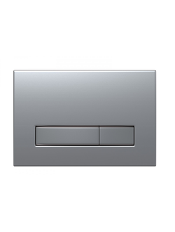 Кнопка BERGES для инсталляции АТОМ Line матовый хром