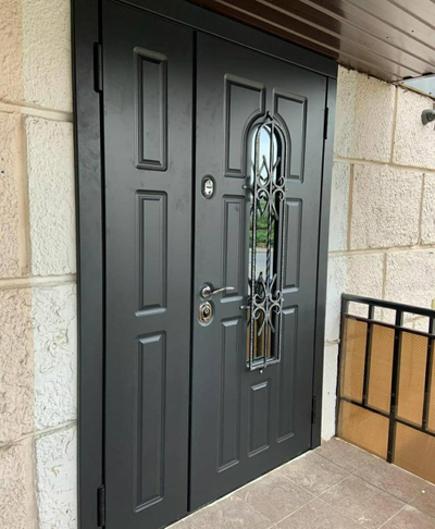 СТАЛЬНАЯ ЛИНИЯ®.БЕЛАРУСЬ. ГРАЦИЯ 92-УТ. ТЕРМОРАЗРЫВ. SteelLak КОРИЧНЕВЫЙ Ral 8017/SteelTex ТИК (ТЕМНОЕ ДЕРЕВО). ВЫСОКИЙ УРОВЕНЬ ЗАЩИТЫ ОТ ШУМА.