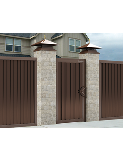 Комплекты для сборки уличных калиток под заполнение профлистом