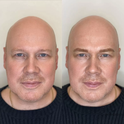 Брови. Палочки корицы