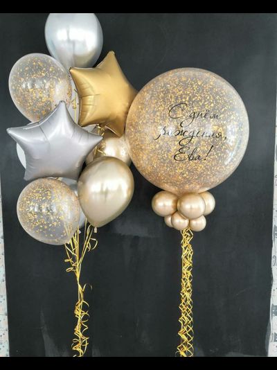 фонтан "платиновый блеск"