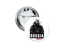 Значок закатной Путин, Россия №33