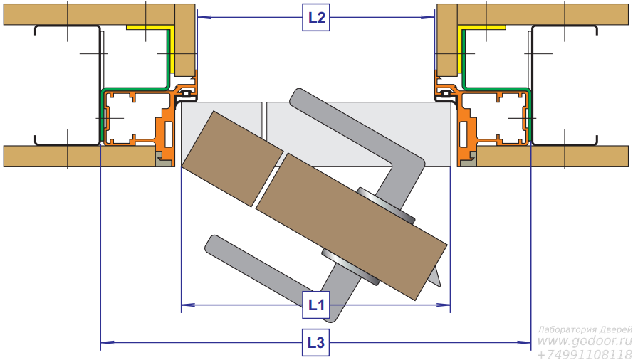 Stels Alyuminievyj Korob Dlya Skrytyh Dverej Invisible