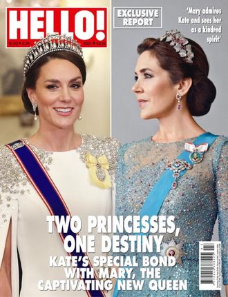 Hello! Magazine Issue 1822 Kate Middleton, Mary of Denmark Cover, Intpressshop