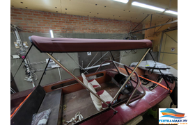 Бимини топ Прогресс 2 м бордовый акрил