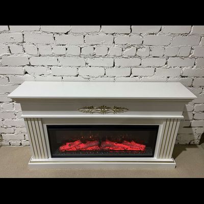 Линейный электрокамин Bergamo WTG с очагом Joker 45