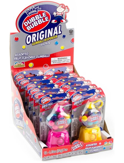 Кидсмания Double Bouble Key Ring Дабл Бабл Мини Брелок 32 гр (12 шт)