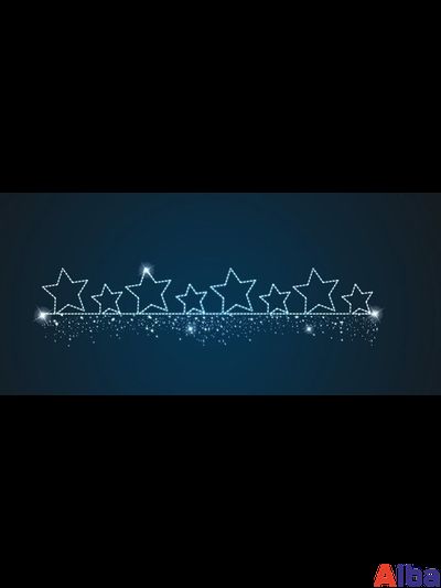 Перетяжка уличная Звездопад