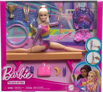 Набор игровой Barbie Гимнастика HRG52