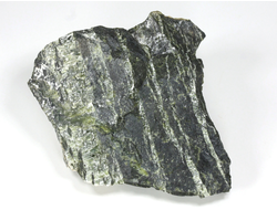 Хризотил-асбест, необработанный образец, Россия, КЧР, Урупский район, Беденский массив, м-ние Мощевая балка (80*74*34 мм, 195 г) №29881