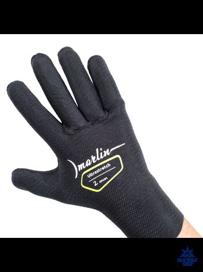 Перчатки неопреновые 2мм Marlin ULTRASTRETCH black р.M