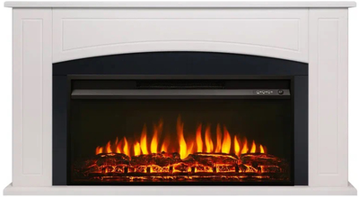 Линейный электрокамин Canberra WT с очагом Flash 36