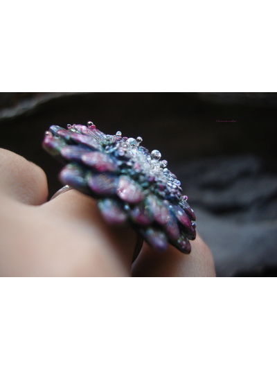 Кольцо &quot;Цветок Галлициниума&quot;