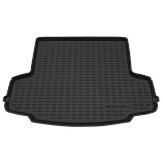 Коврик в багажник пластиковый (черный) для Geely Emgrand X7 (18-Н.В.)  (Борт 4см)