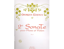 Georges Enesco. 2e Sonate pour Piano et Violon