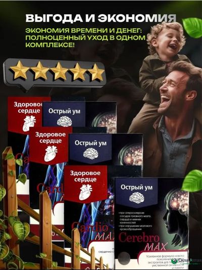 Комплекс при атеросклерозе Церебромакс и Кардиомакс, алтайские статины