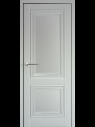 Дверь интерьерная Спарта 2 цвет платина