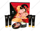 Подарочный набор интимной косметики Shunga Geisha's Secret 5 предметов Игристое клубничное вино