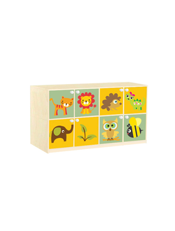 СТЕНКА ДЕТСКАЯ МОДЕЛЬ 5/12 С УФ ПЕЧАТЬЮ