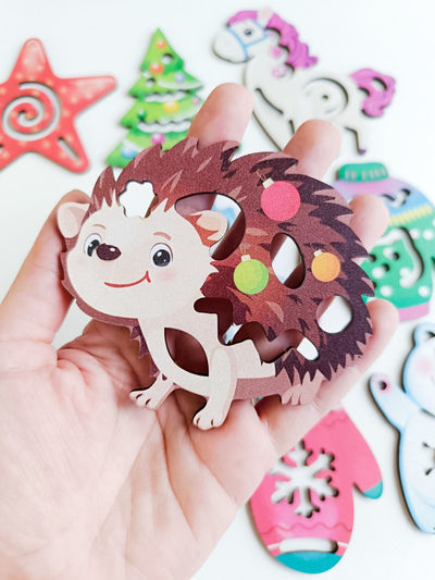 Трафареты "Зимние узоры"