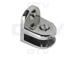 Полкодержатель с зажимом  хром PP-HS0006-0 GTV