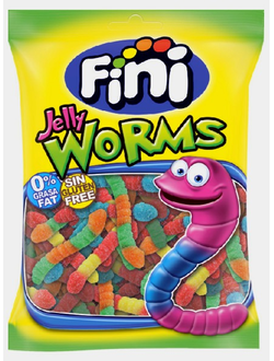 Жев. мармелад Fini "Червячки в сахаре" 100гр х 12 шт