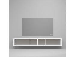 Тумба TV stand 200 lite white белый дуб матовый лак