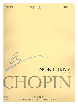 Chopin, Frédéric. Nocturnes for piano. National Edition vol.5 A 5