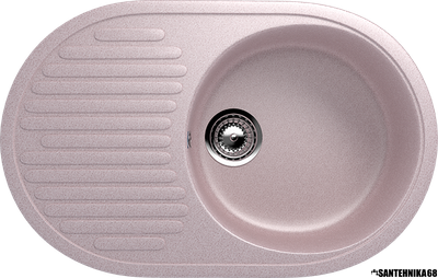 Мойка из искусственного камня Ulgran U-107 (730х455 мм)