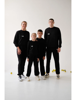 СВИТШОТ Volleylife размер (с 50-56) черный/ графит