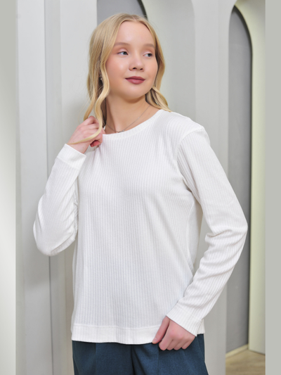 Джемпер: 626-10240-молочный