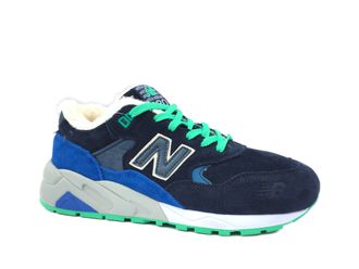 New Balance 580 Синие/мех (41-45) Арт: 060F