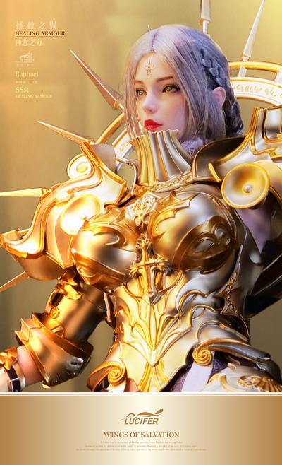 Архангел Рафаэль - КОЛЛЕКЦИОННАЯ ФИГУРКА 1/6 The Wings of Salvation Archangel Raphael (LXF2310A) - LUCIFER